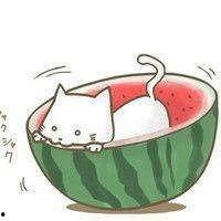 吃瓜头像女卡通,卡通女吃瓜头像的趣味解读